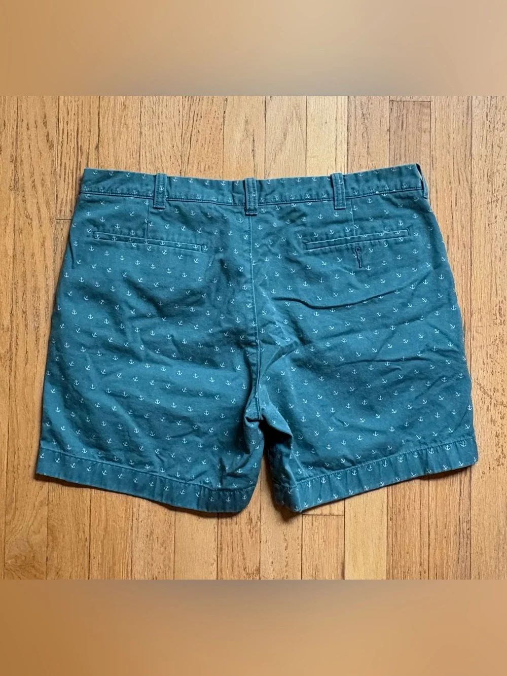 J.Crew Reade 100% Cotton Anchor Print Shorts Men's 36W